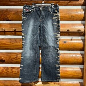 Baby Phat Junior’s Jeans‎ with designs on sides